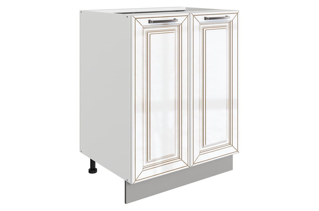 Атланта Шкаф рабочий L600 (2 дв. гл.) (эмаль)